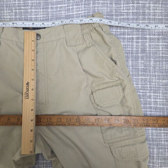 5.11 Tactical Pants Taclite Pro Ripstop Cargo 74273 Khaki Mens Measured 31.5x31 - Picture 7 of 14